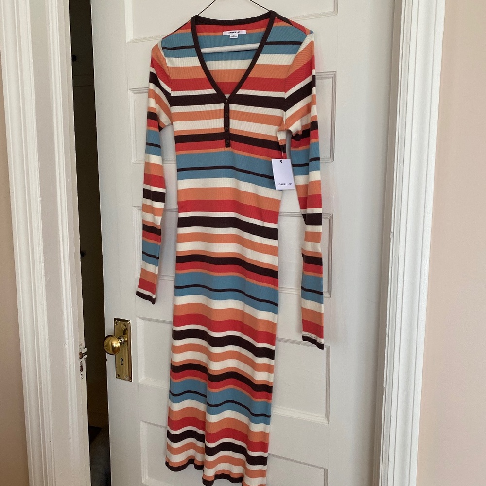 O’NEILL MIDI KNIT DRESS